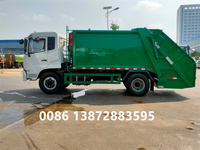 Camion compacteur de déchets diesel manuel 4x2 Dongfeng Home, prix d'usine, fournisseur