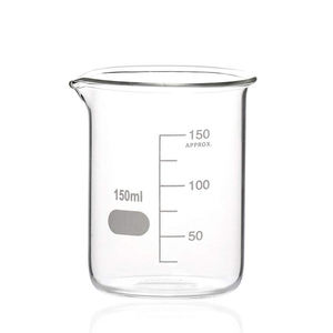 प्रयोगशाला ग्लैसवेयर 50 मिली 250 मिली 500 मिली 1000 मिलीलीटर गर्मी प्रतिरोधी ने बिक्री के लिए बीकर से ग्लास कम मापने वाली बीकर्स ग्लास कम मापने - Product Image 6