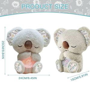Respirer rougeoyant ronflement son en peluche Koala mignon bébé compagnon dormir jouet en mouvement Koala en peluche - Product Image 4
