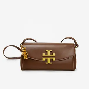 2024 Nieuwe Luxe Lederen Designer Kleine Vierkante Tas Dames Crossbody Schoudertas