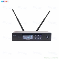 Système de microphone sans fil QLXD4 Beta58+ avec émetteur de poche supplémentaire, numérique 24 bits, 100 canaux UHF, véritable diversité