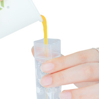 Moule à glace en plastique PE pour jus, sacs à glaçons à fermeture éclair, compatibles avec le lait, taille personnalisée, recyclables