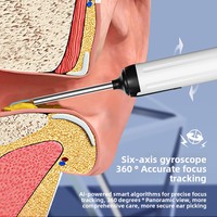 Nouveauté : Endoscope auriculaire HD 1080P avec Wi-Fi, USB Type-C, éclairage LED, caméra auriculaire portable pour usage quotidien