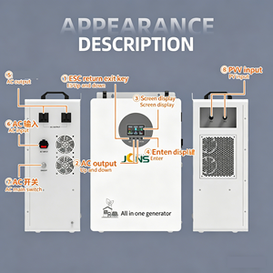 Generador de Energía Solar de <span class=keywords><strong>2000W</strong></span> para Montaje en Pared JCNS, <span class=keywords><strong>Kit</strong></span> de Generación de Energía Fotovoltaica de 4 kWh, Máquina de Almacenamiento de Energía Todo en Uno - Product Image 4