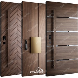 Trung Quốc Nhà máy hàng đầu tùy chỉnh Mỹ óc chó màu đen cửa gỗ rắn Gỗ nhập dự án sang trọng - Product Image 1