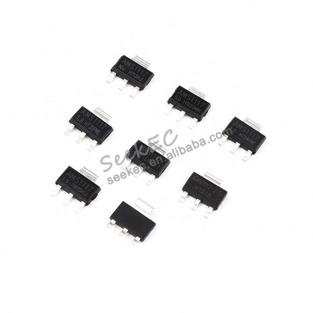 AMS1117 3.3 SOT223 AMS1117 3.3 Transistor AMS IC 5V Integrate Circuit Voltage Regulator AMS1117 3.3