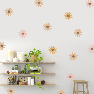 Vendita calda adesivi <span class=keywords><strong>murali</strong></span> a fiori rimovibili per bambini decorazione della stanza del bambino decalcomanie da parete per la scuola materna regalo per ragazze - Product Image 2