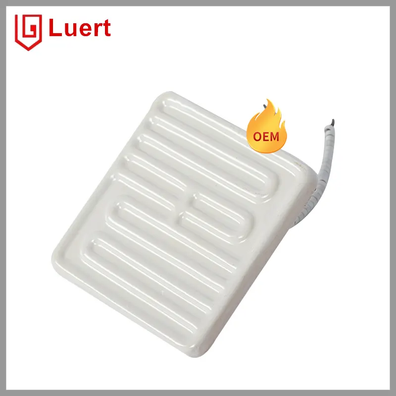 Long Life Flat Or Curved Ceramic Infrared Heater For Plastic Ir Heating Element