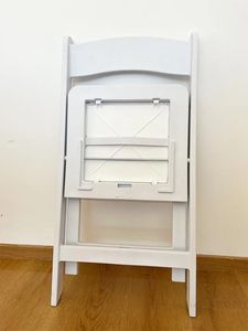 Sillas de Comedor Plegables de Resina de Polipropileno Blancas y Negras para Exteriores, para Hoteles y Bodas, al por Mayor - Product Image 5