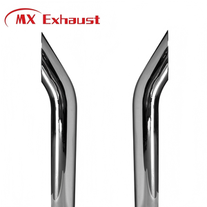 Fabrication de tuyaux chromés pour camions 5'' 6'' pour semi-remorques sur le marché des accessoires - Product Image 1