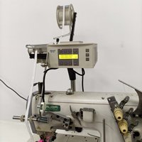 Machine à coudre intelligente de type universel MC E6, dispositif d'alimentation en ruban, dispositif de dosage élastique informatisé avec fonctions de dosage de tension