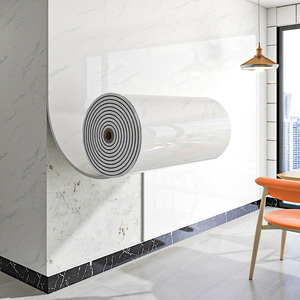 स्व-चिपकने वाला एक्सपी वॉलपेपर रोल पतला pvc संगमरमर टाइल स्टिकर घर के लिए वाटरप्रूफ दीवार कागज - Product Image 5