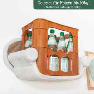 Cama de Gato montada en la pared, estante, conjunto de tumbonas, muebles para mascotas, casa de animales, casa de gato - Product Image 4