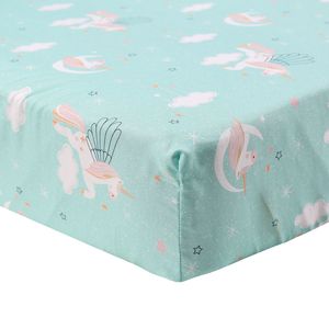 Personalizzato stampato vendita calda jersey cotone organico neonata rosa cotone fiore culla lenzuolo in maglia culla lenzuolo - Product Image 3