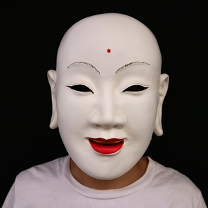 Máscara de Cosplay de Anime Black <span class=keywords><strong>Bullet</strong></span> <span class=keywords><strong>Kagetane</strong></span> Hiruko, mascarilla de cara completa de Burakku Buretto Smile, accesorios para regalo de Halloween - Product Image 4