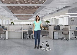 Carretilla de Mano Plegable Portátil de Aluminio de <span class=keywords><strong>2</strong></span> Ruedas para Compras, Capacidad de 60 kg - Product Image 4