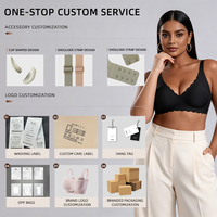 Nouvelle Arrivée 2026 – Soutien-gorge en gel uni sans couture, ajustable, push-up, sans armatures, pour usage quotidien, lingerie grande taille pour femme