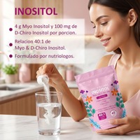 Poudre de mélange Myo-Inositol D-Chiro Inositol de fabrication directe OEM, complément pour l'équilibre hormonal et la fertilité (PCOS), marque privée
