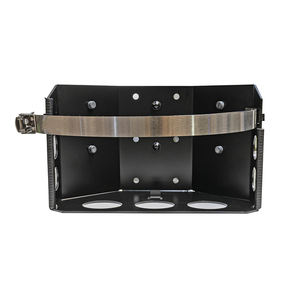 JH-Mech Propan tank halter Wasserdicht 7,5 "x 13" x 10,5 "Schnell verschluss und abschließbare Propan-Tank halterung aus Stahl - Product Image 1