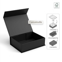Boîte cadeau magnétique personnalisée WELCOTECH, boîte en carton pliable de luxe en gros pour cosmétiques, bijoux, emballage pour petites entreprises