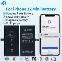 Batterie de téléphone portable authentique 100 % fonctionnelle pour iPhone 12 Mini, en stock, fournie directement par l'usine
