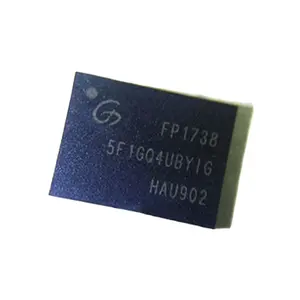 原装NAND存储集成电路芯片GD5F1GQ4UBYIG SPI NAND闪存1Gb 1.65v-2.0v WSON8