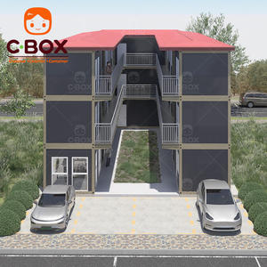 Cbox - Edificio Escolar Prefabricado Ecológico, Dormitorio Ligero para Estudiantes, Alojamiento, Hotel, Casa Modular en Contenedor - Product Image 2