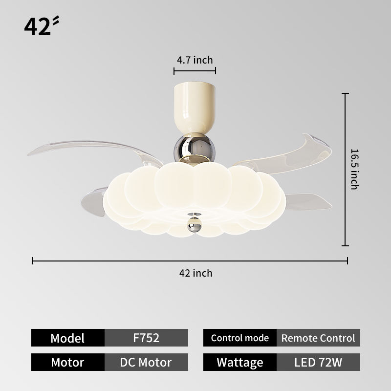 42IN-White-Round-Ceiling Mount