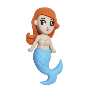 Foshan Dragon haute qualité mignon baignoire plage piscine jouets Silicone sirène <span class=keywords><strong>bain</strong></span> jouets <span class=keywords><strong>pour</strong></span> tout-petits nourrissons enfants filles - Product Image 6