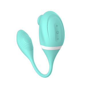 Huawen Amazon Heetste Oplaadbare Kogels Hartvormige Springeieren Vrouwen Masturbatie Massage Vibrerende Abs + Silicon Bdsm - Product Image 5