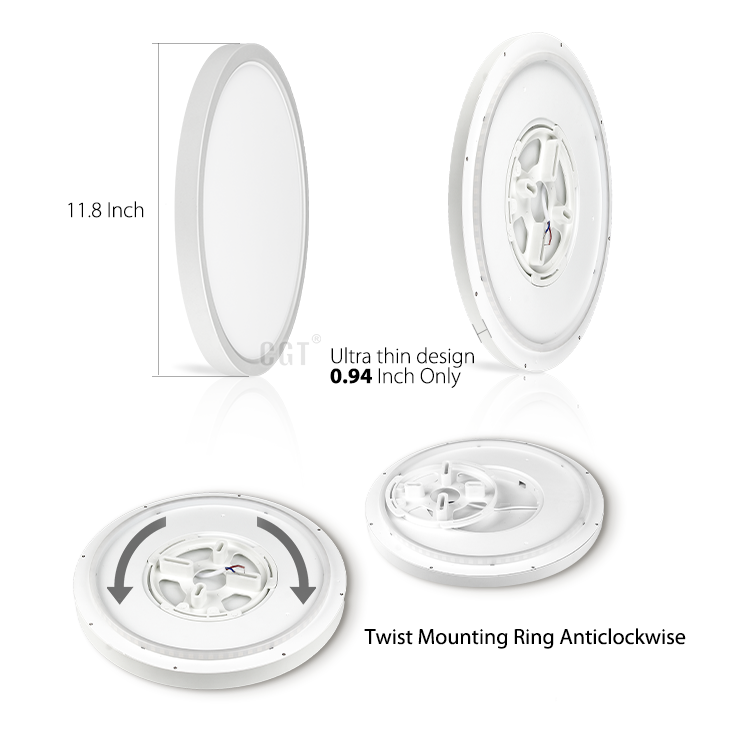 Party Home Pop 300mm 400mm WIFI Smart CCT Selectable RGB Night LED Panel Ceiling Light · image 3