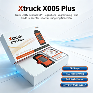 Escáner OBD2 para Camiones Xtruck X005 Plus, Regeneración DPF, Programación ECU, Lector de Códigos de Error para Sinotruk, Dongfeng, Shacman - Product Image 1