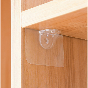 No-drill <b>shelf</b> support fastener, <b>shelf</b> bracket nails, nail-free adhesive support for wardrobes and cabinets, <b>shelf</b> triangular - Product Image 1