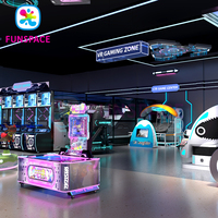 Funspace Arcade Équipement de Divertissement Usine Jeu à Monnayeur Intérieur Centre de Jeux Parc à Thème 9D VR