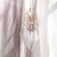 JIUYI accessoires de mur de chambre à coucher colorés sans perte et décoration de voiture suspendus filet attrape-rêves fait main