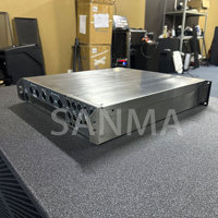 Amplificateur quatre canaux haute puissance D80, idéal pour une utilisation en mobile et en installation
