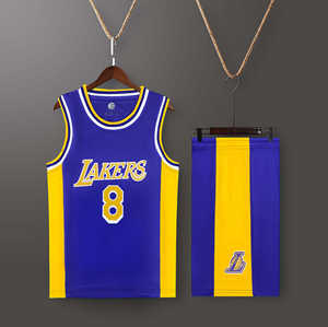 Ensembles de Basket à Manches Courtes pour Garçons et Adolescents, Tenue d'Uniforme Scolaire 2 Pièces Débardeur + Short, Maillot et Survêtement pour Enfants - Product Image 6