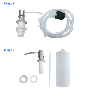 Vente chaude 500ml <span class=keywords><strong>Distributeur</strong></span> de <span class=keywords><strong>pompe</strong></span> à savon <span class=keywords><strong>liquide</strong></span> Pull <span class=keywords><strong>Distributeur</strong></span> de savon à main pour lave-<span class=keywords><strong>vaisselle</strong></span> pour évier de cuisine - Product Image 4