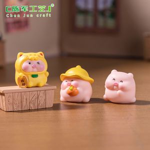 Linda <span class=keywords><strong>casa</strong></span> <span class=keywords><strong>de</strong></span> <span class=keywords><strong>muñecas</strong></span> <span class=keywords><strong>de</strong></span> cerdito que trae dinero, decoraciones Diy, bolsa ciega, accesorios, mesa <span class=keywords><strong>de</strong></span> coche, Mini adornos - Product Image 6