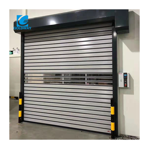<span class=keywords><strong>Porte</strong></span> <span class=keywords><strong>de</strong></span> <span class=keywords><strong>Garage</strong></span> en spirale résistante au vent <span class=keywords><strong>Porte</strong></span> rapide dure en alliage d'aluminium <span class=keywords><strong>Porte</strong></span> en spirale à grande vitesse isolée pour entrepôt - Product Image 2