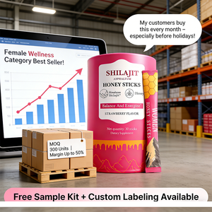 Disponibile a <span class=keywords><strong>marzo</strong></span>: Bastoncini di Shilajit Puro dell'Himalaya per l'Energia - Offerta Speciale Miele (30 Bastoncini) Vitamine per Donna e Uomo - Etichetta Personalizzabile - Product Image 4