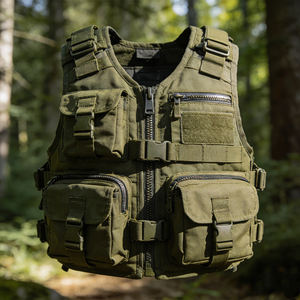 Tactisch vest met op maat gemaakt Oxford-logo, schouderbanden en bescherming voor jacht- en schietuitrusting - Product Image 3