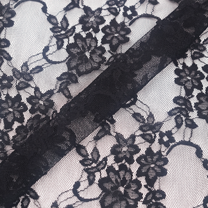 New High Quality Lightweight Spandex Multi-Color Jacquard Nylon <strong>Lace</strong> <strong>Fabric</strong> 110 GSM For Women's Wedding Dresses - Product Image 4