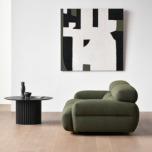 Bộ <span class=keywords><strong>Sofa</strong></span> Tiếp Tân Hai Chỗ Ngồi Xốp Mật Độ Cao Khung Gỗ Cứng Sang Trọng Hiện Đại - Product Image 5