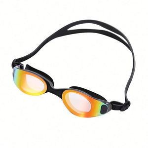 แว่นตาว่ายน้ำสำหรับผู้ชายรุ่น A-369 100-Speed ป้องกันฝ้า พร้อมซิลิโคนกันรั่ว ป้องกันดวงตาอย่างมืออาชีพ ขายส่ง - Product Image 6