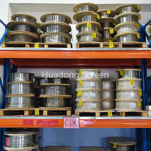 <span class=keywords><strong>Meilleur</strong></span> prix en stock, vente directe d'usine, fil en acier inoxydable et en acier au carbone Johnson <span class=keywords><strong>Wedge</strong></span> Wire pour l'industrie des filtres - Product Image 4