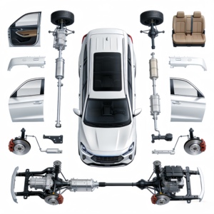 Repuestos Originales para Automóviles al por Mayor, Accesorios Interiores y Exteriores para Jetour T2 X70 X70plus X90 X90plus Dasheng Traveler - Product Image 1