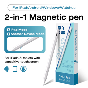 ปากกาสไตลัสสำหรับ iPad ที่ดีที่สุดสำหรับการสั่งซื้อจำนวนมาก ป้องกันการสัมผัสโดยฝ่ามือ หัวปากกาขนาดเล็กพิเศษ รับประกันหนึ่งปี ใช้ได้กับ Android Huawei <span class=keywords><strong>Xiaomi</strong></span> - Product Image 1