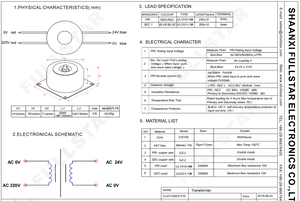 محول حلقي: محول عزل 24-24 فولت 1000 فولت 45 فولت 45 فولت 45-45 فولت - Product Image 6
