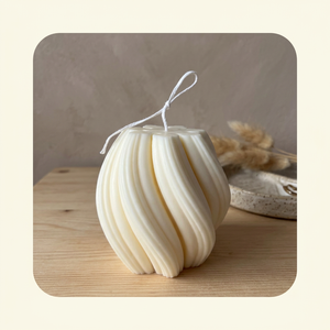 Unscented Swirl <b>Tea</b> Light <b>Candle</b> Twisted Ribbed Votive <b>Candle</b> for Home Decor Party Wedding Holiday - Product Image 4